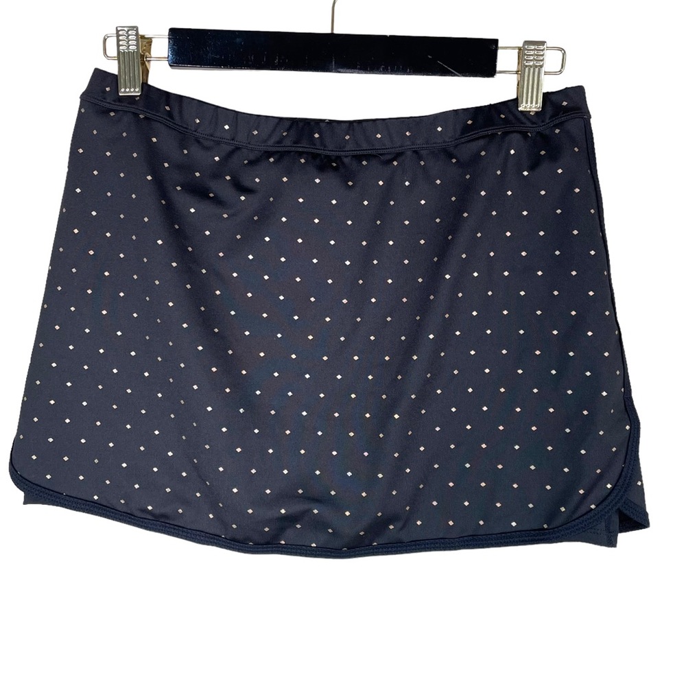 Vintage Tail Black Gold Polka Dot Skort